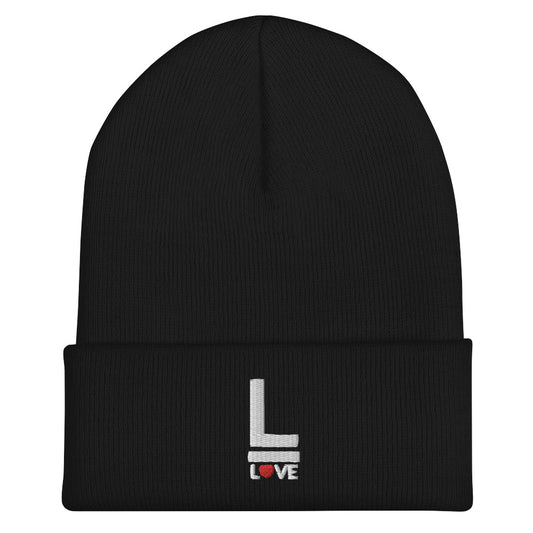 "Love" Cuffed Beanie