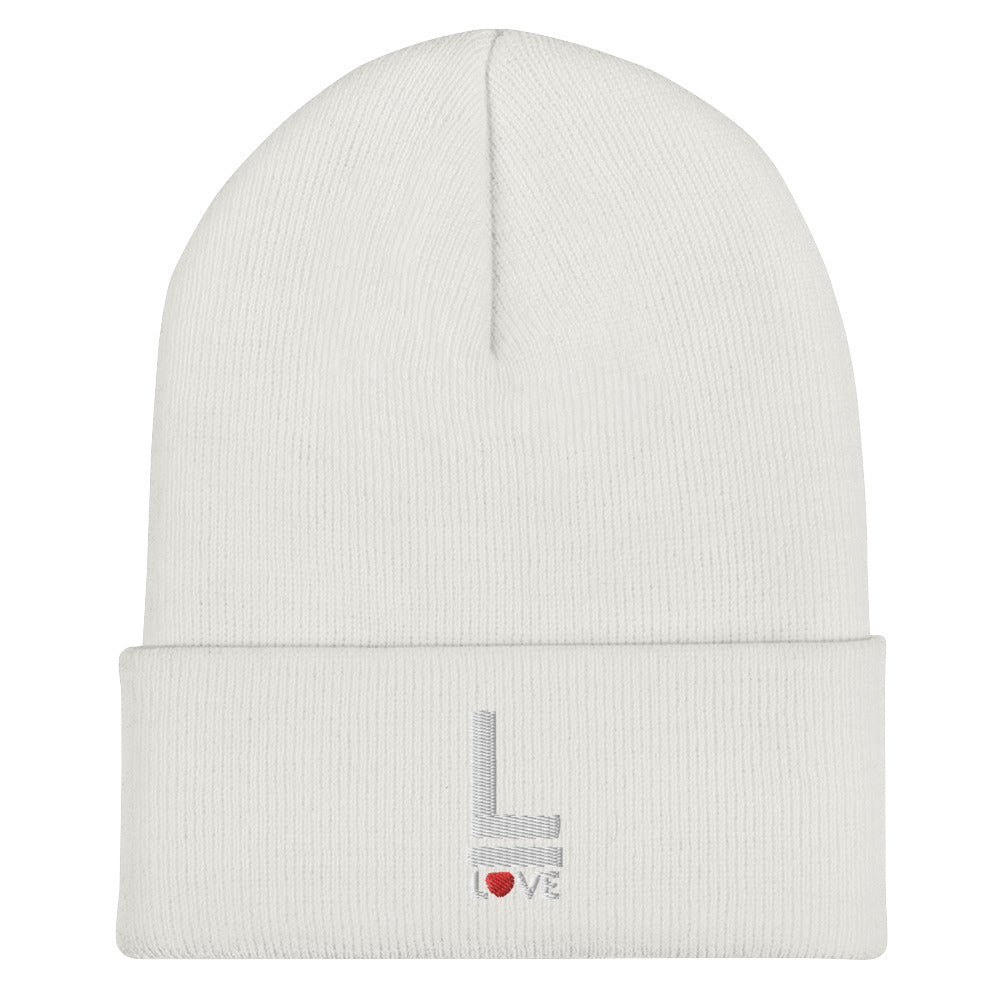 "Love" Cuffed Beanie