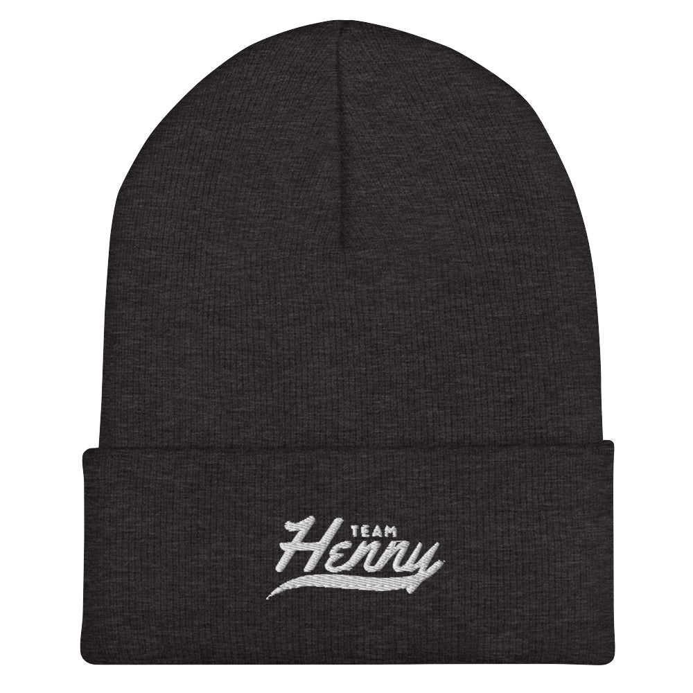 "Team Henny" Cuffed Beanie