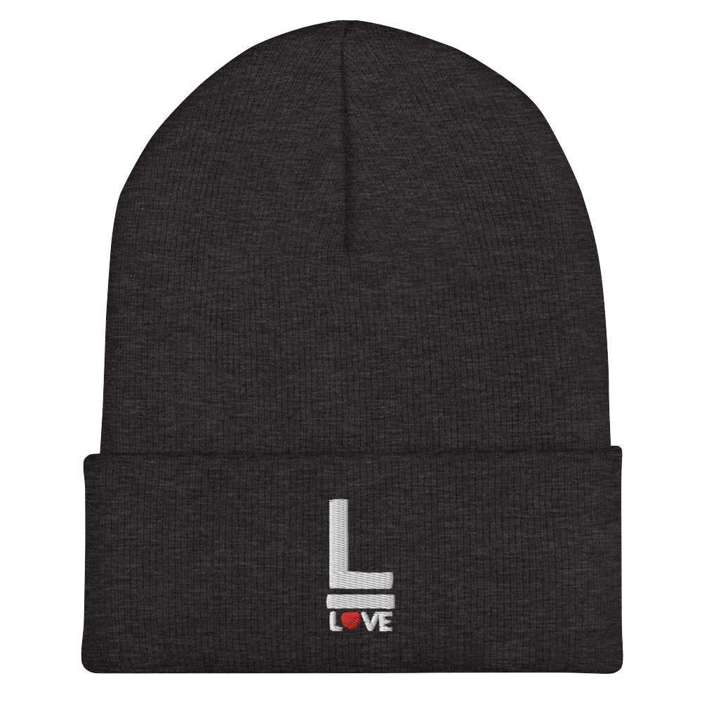 "Love" Cuffed Beanie