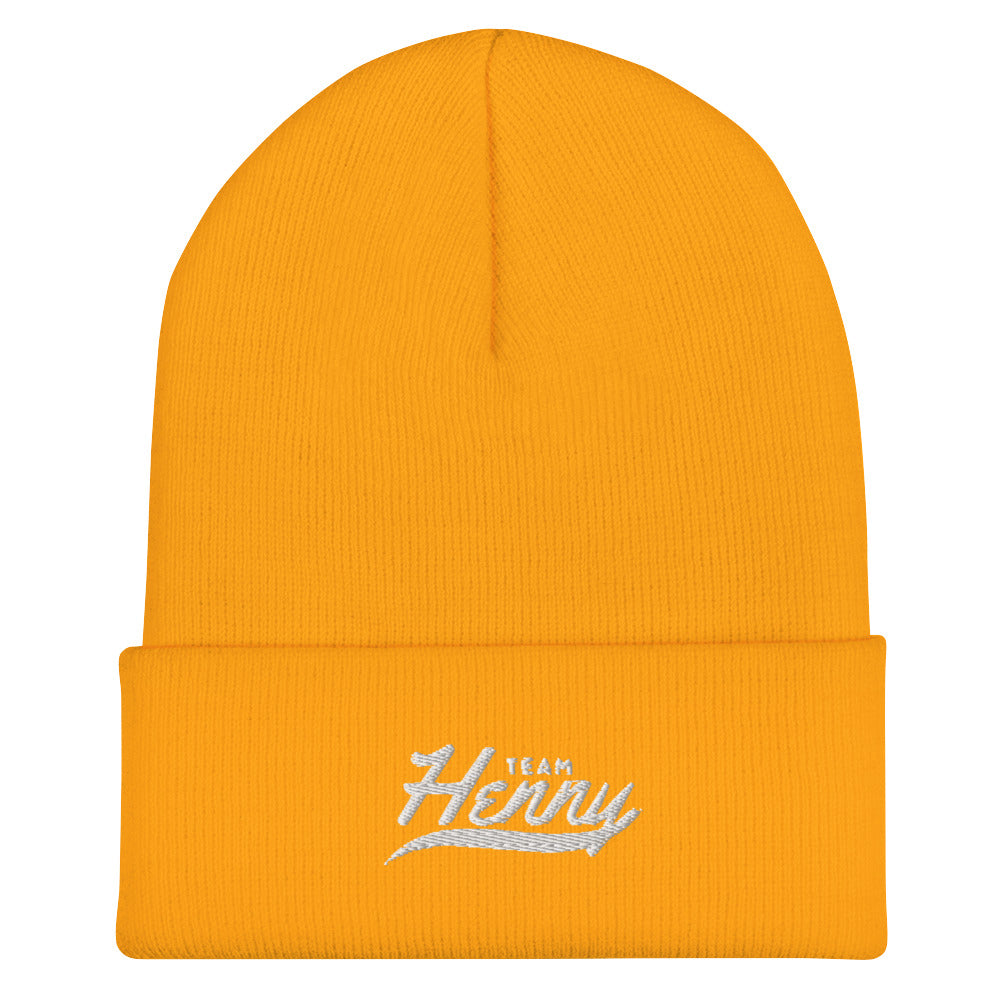 "Team Henny" Cuffed Beanie