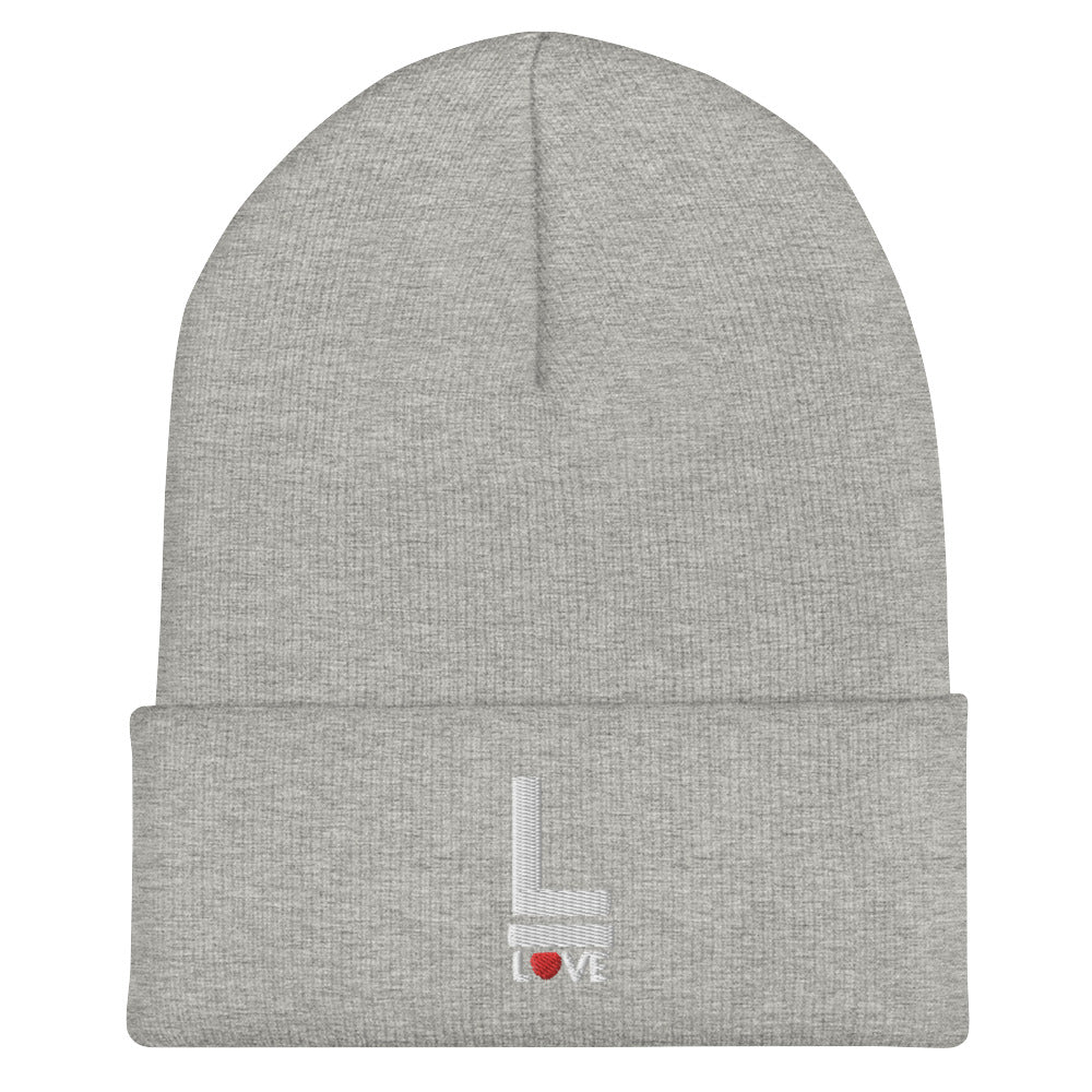 "Love" Cuffed Beanie