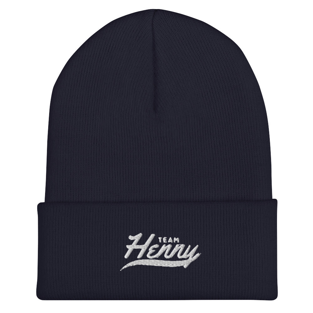 "Team Henny" Cuffed Beanie