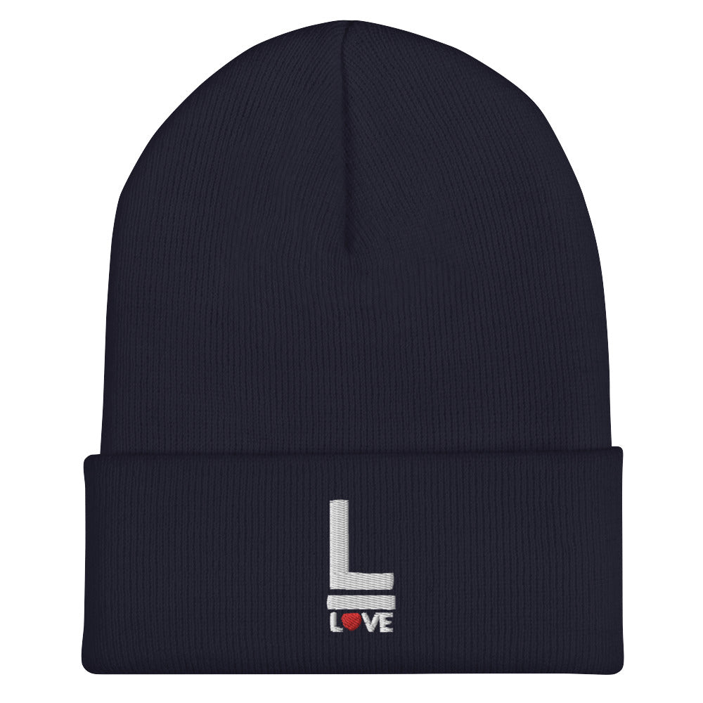"Love" Cuffed Beanie