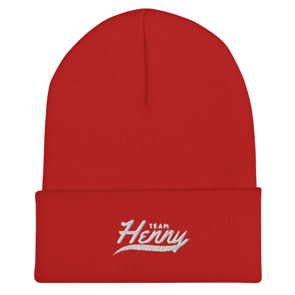 "Team Henny" Cuffed Beanie