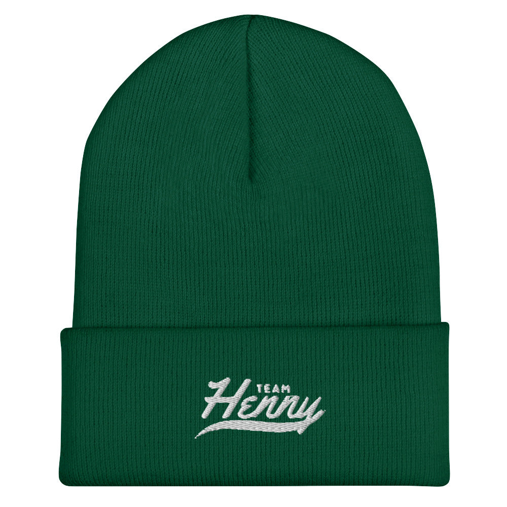 "Team Henny" Cuffed Beanie